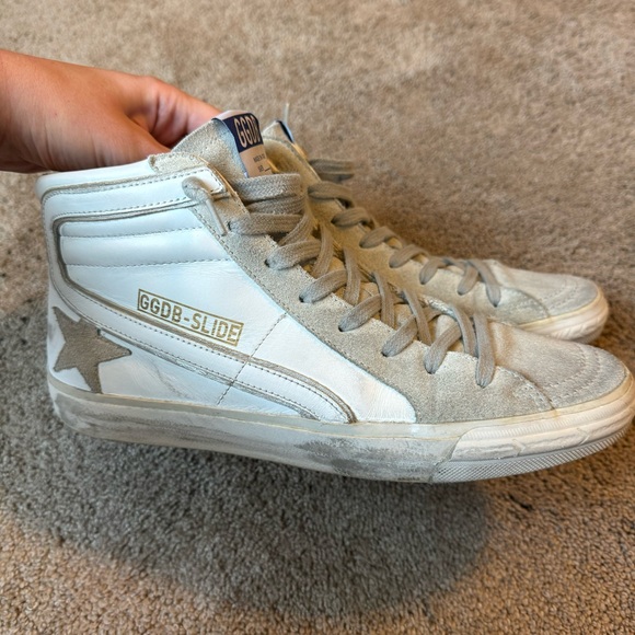 Golden Goose Slide High-Top Sneakers - Picture 8 of 16